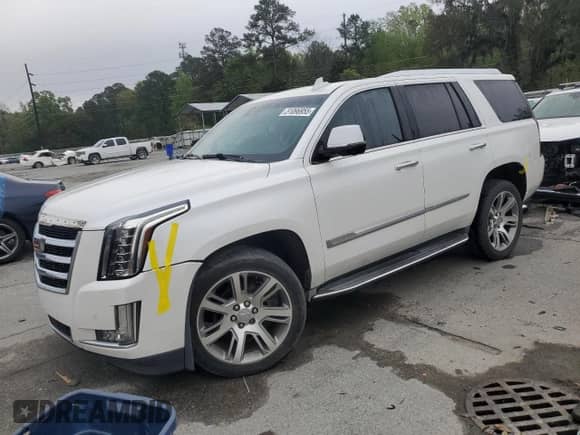 2016 Cadillac Escalade Luxury Collection with VIN 1GYS3BKJ0GR423999, listed as a Copart auction lot 51096955 with 90,033 mi miles and Salvage title. Bid and sale history available at DreamBid. Image 1.