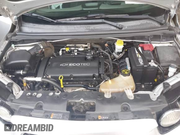 2015 Chevrolet Sonic LT with VIN 1G1JC5SG4F4163618, listed as a IAAI auction lot 43010786 with 73,208 mi miles and . Bid and sale history available at DreamBid. Image 10.