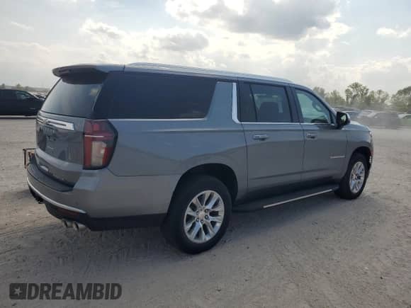 2022 Chevrolet Suburban Premier с VIN 1GNSCFKD6NR158050, выставлен на аукционе Copart как лот 72939134 с пробегом 48 458 миль миль и Списание • Salvage title. История ставок и продаж доступна на DreamBid. Изображение 3.