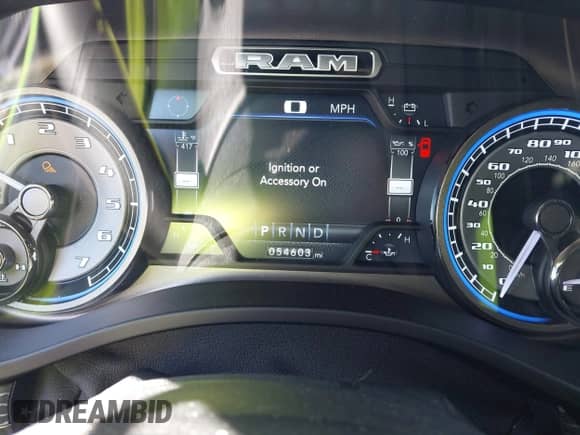 2019 Ram 1500 Limited z VIN 1C6SRFHT4KN588563, wystawiony jako IAAI lot #43503144 z przebiegiem 54 603 mil mil oraz . Historia ofert i sprzedaży dostępna na DreamBid. Obrazek 7.