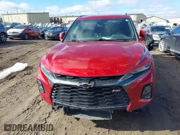 2022 Chevrolet Blazer RS с VIN 3GNKBERS9NS112212, выставлен на аукционе IAAI как лот 41663641 с пробегом 48 458 миль миль и . История ставок и продаж доступна на DreamBid. Изображение 12.