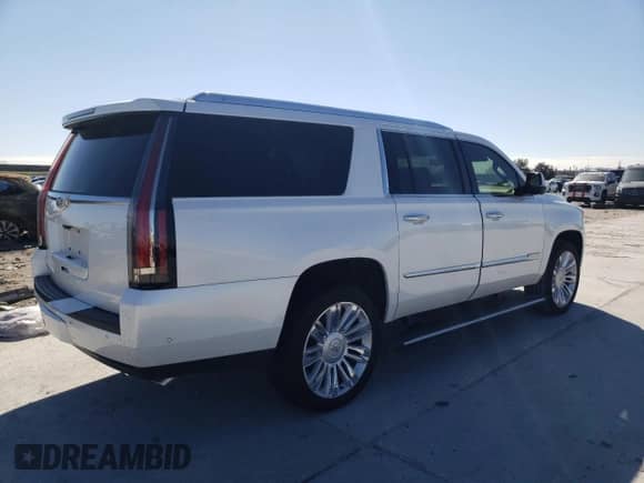 2019 Cadillac Escalade ESV Platinum с VIN 1GYS3KKJ8KR188308, выставлен на аукционе Copart как лот 89325115 с пробегом 93 929 миль миль и Чистый • Clean title. История ставок и продаж доступна на DreamBid. Изображение 3.