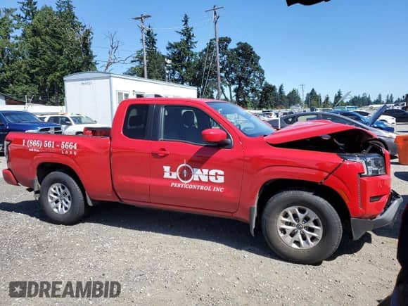 2024 Nissan Frontier S с VIN 1N6ED1CL6RN603361, выставлен на аукционе Copart как лот 62126505 с пробегом 13 996 миль миль и Списание • Salvage title. История ставок и продаж доступна на DreamBid. Изображение 4.