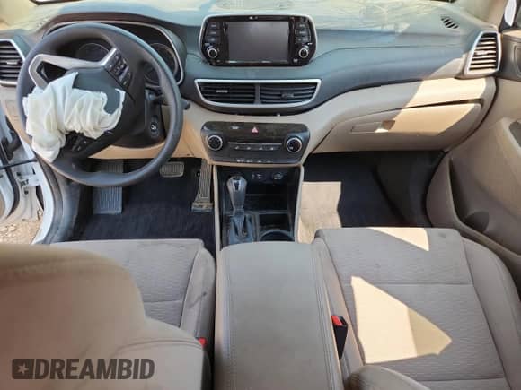 2019 Hyundai Tucson SE с VIN KM8J23A46KU842883, выставлен на аукционе Copart как лот 81144025 с пробегом 74 595 миль миль и Списание • Salvage title. История ставок и продаж доступна на DreamBid. Изображение 8.