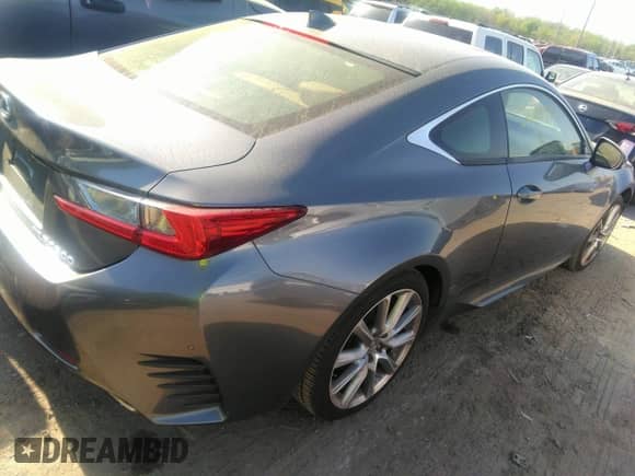 2016 Lexus RC 300 F Sport with VIN JTHSM5BC0G5000271, listed as a IAAI auction lot 36400494 with 71,678 mi miles and . Bid and sale history available at DreamBid. Image 4.