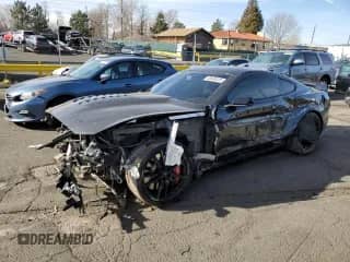 2020 Ford Mustang Shelby GT500 with VIN 1FA6P8SJ3L5505750, listed as a Copart auction lot 48548335 with 19,787 mi miles and Salvage title. Bid and sale history available at DreamBid. Image 1.