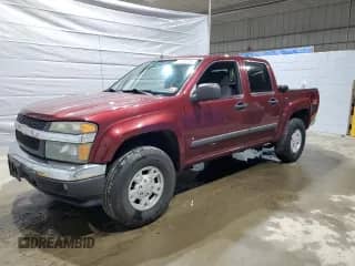 2008 Chevrolet Colorado 2LT with VIN 1GCDT13E688132683, listed as a Copart auction lot 52552205 with 170,102 mi miles and Salvage title. Bid and sale history available at DreamBid. Image 1.