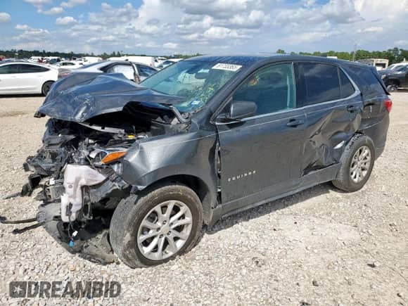 2019 Chevrolet Equinox LT with VIN 2GNAXKEV7K6272448, listed as a Copart auction lot 81733365 with 147,132 mi miles and Salvage title. Bid and sale history available at DreamBid. Image 1.