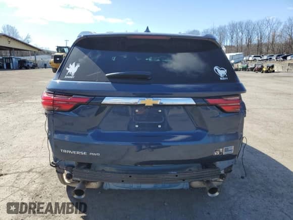 2022 Chevrolet Traverse LS with VIN 1GNEVFKW8NJ193745, listed as a Copart auction lot 50677525 with 41,041 mi miles and Salvage title. Bid and sale history available at DreamBid. Image 6.