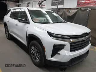 2024 Chevrolet Traverse FWD LS with VIN 1GNEREKS5RJ238187, listed as a IAAI auction lot 42202085 with 11,264 mi miles and . Bid and sale history available at DreamBid. Image 1.