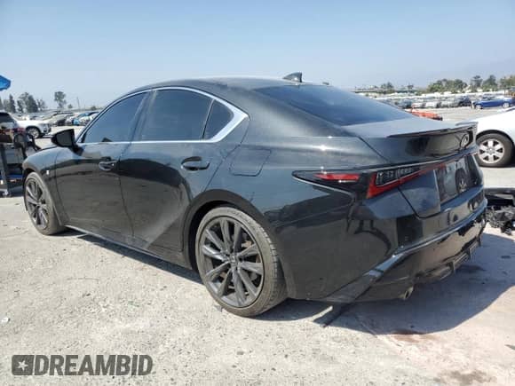 2023 Lexus IS 350 F Sport z VIN JTHGZ1B28P5067630, wystawiony jako Copart lot #67092155 z przebiegiem 24 090 mil mil oraz Szkoda całkowita • Salvage title. Historia ofert i sprzedaży dostępna na DreamBid. Obrazek 2.