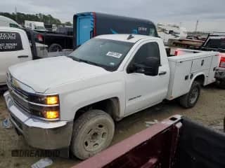 2018 Chevrolet Silverado 2500HD Work Truck z VIN 1GC0CUEG3JZ135572, wystawiony jako Copart lot #88651385 z przebiegiem 204 459 mil mil oraz Szkoda całkowita • Salvage title. Historia ofert i sprzedaży dostępna na DreamBid. Obrazek 1.