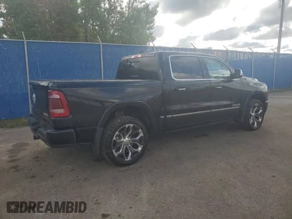 2022 Ram 1500 Limited z VIN 1C6SRFHT4NN337790, wystawiony jako Copart lot #83919165 z przebiegiem 93 470 mil mil oraz Czysty tytuł • Clean title. Historia ofert i sprzedaży dostępna na DreamBid. Obrazek 3.