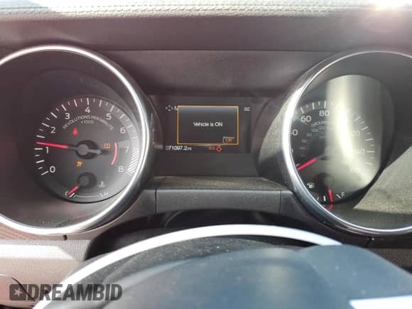 2018 Ford Mustang EcoBoost with VIN 1FA6P8TH5J5114947, listed as a Copart auction lot 80144015 with 71,097 mi miles and Salvage title. Bid and sale history available at DreamBid. Image 9.