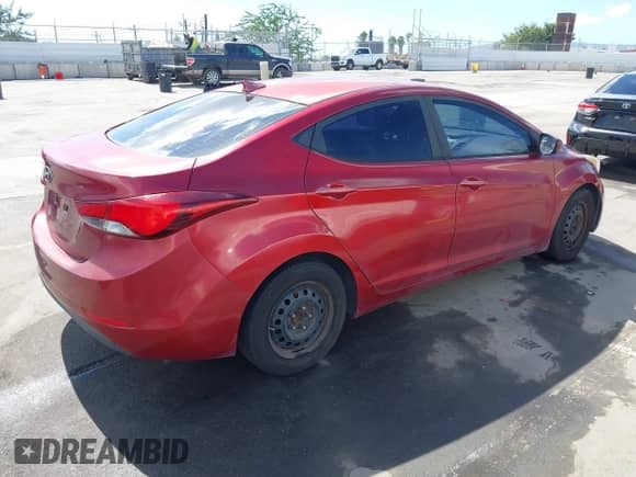 2016 Hyundai Elantra SE z VIN 5NPDH4AE2GH710221, wystawiony jako IAAI lot #43383216 z przebiegiem 284 238 mil mil oraz . Historia ofert i sprzedaży dostępna na DreamBid. Obrazek 4.