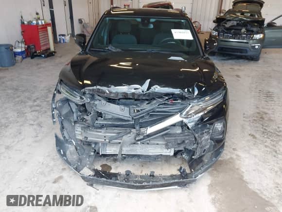 2022 Chevrolet Blazer LT with VIN 3GNKBCR44NS132812, listed as a IAAI auction lot 43302873 with 58,313 mi miles and . Bid and sale history available at DreamBid. Image 6.