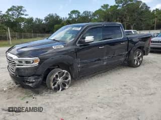 2019 Ram 1500 Longhorn с VIN 1C6SRFKT4KN908036, выставлен на аукционе Copart как лот 84884265 с пробегом 74 541 миль миль и Списание • Salvage title. История ставок и продаж доступна на DreamBid. Изображение 1.
