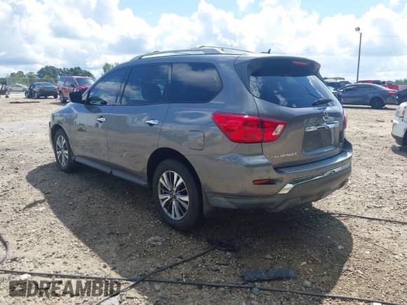 2017 Nissan Pathfinder SL with VIN 5N1DR2MNXHC694338, listed as a IAAI auction lot 42753026 with 139,895 mi miles and . Bid and sale history available at DreamBid. Image 3.