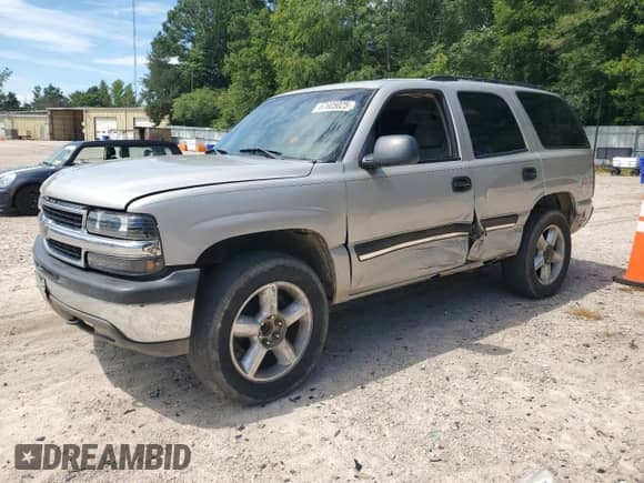 2004 Chevrolet Tahoe LT with VIN 1GNEK13T94J262148, listed as a Copart auction lot 67605025 with 321,589 mi miles and Salvage title. Bid and sale history available at DreamBid. Image 1.