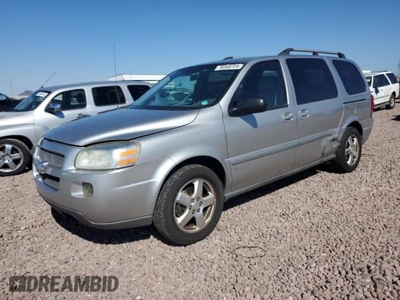 2008 Chevrolet Uplander 1LT с VIN 1GNDV33148D180345, выставлен на аукционе Copart как лот 70340724 с пробегом 158 298 миль миль и Списание • Salvage title. История ставок и продаж доступна на DreamBid. Изображение 1.