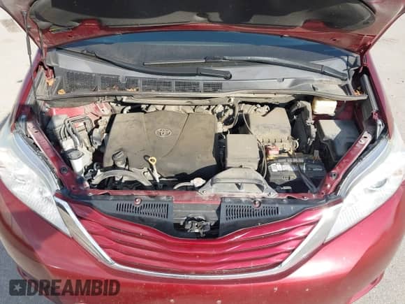 2017 Toyota Sienna LE with VIN 5TDKZ3DC7HS845991, listed as a IAAI auction lot 43340040 with 128,025 mi miles and . Bid and sale history available at DreamBid. Image 10.