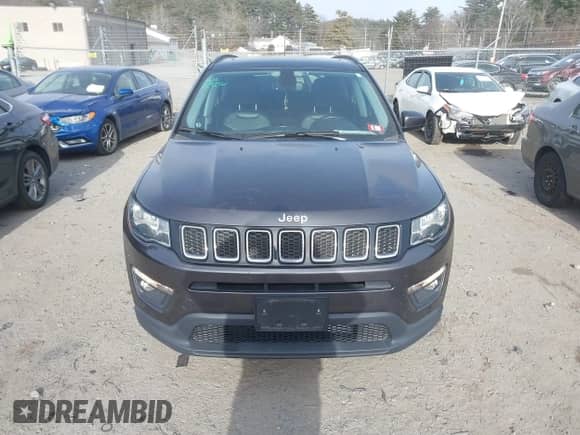 2020 Jeep Compass Latitude with VIN 3C4NJCBB9LT130367, listed as a IAAI auction lot 41268917 with 44,892 mi miles and . Bid and sale history available at DreamBid. Image 12.