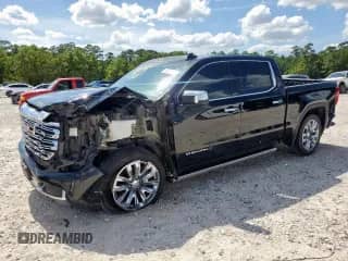 2022 GMC Sierra 1500 Denali with VIN 3GTUUGED9NG686939, listed as a Copart auction lot 65805065 with 36,913 mi miles and Clean title. Bid and sale history available at DreamBid. Image 1.