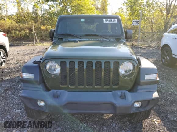 2024 Jeep Wrangler Sport S с VIN 1C4PJXDN1RW110415, выставлен на аукционе Copart как лот 85911615 с пробегом 26 742 миль миль и На запчасти • Non repairable. История ставок и продаж доступна на DreamBid. Изображение 5.