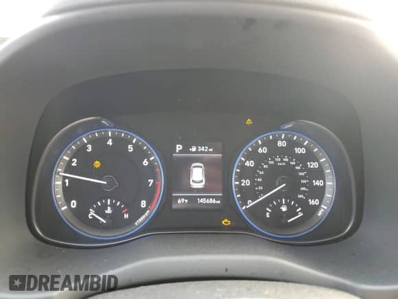 2018 Hyundai Kona Limited z VIN KM8K3CA53JU087264, wystawiony jako Copart lot #59513755 z przebiegiem 145 686 mil mil oraz Szkoda całkowita • Salvage title. Historia ofert i sprzedaży dostępna na DreamBid. Obrazek 9.
