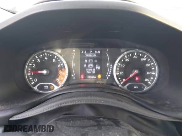 2017 Jeep Renegade Latitude z VIN ZACCJABB3HPF71731, wystawiony jako IAAI lot #41458308 z przebiegiem 110 186 mil mil oraz . Historia ofert i sprzedaży dostępna na DreamBid. Obrazek 7.