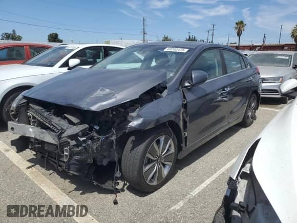 2017 Hyundai Ioniq Limited с VIN KMHC05LC4HU048133, выставлен на аукционе Copart как лот 69243175 с пробегом Не указан миль и Списание • Salvage title. История ставок и продаж доступна на DreamBid. Изображение 1.