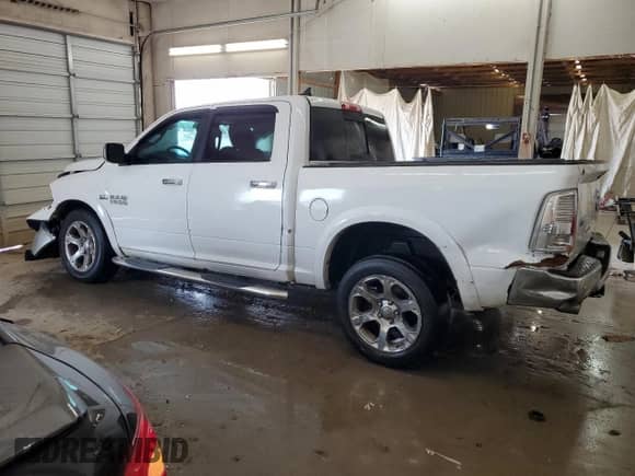 2017 Ram 1500 Laramie with VIN 1C6RR7NT8HS618070, listed as a Copart auction lot 61533925 with 291,988 mi miles and Salvage title. Bid and sale history available at DreamBid. Image 2.