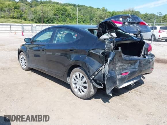 2012 Hyundai Elantra GLS with VIN 5NPDH4AE5CH079314, listed as a IAAI auction lot 43109834 with 106,112 mi miles and . Bid and sale history available at DreamBid. Image 3.