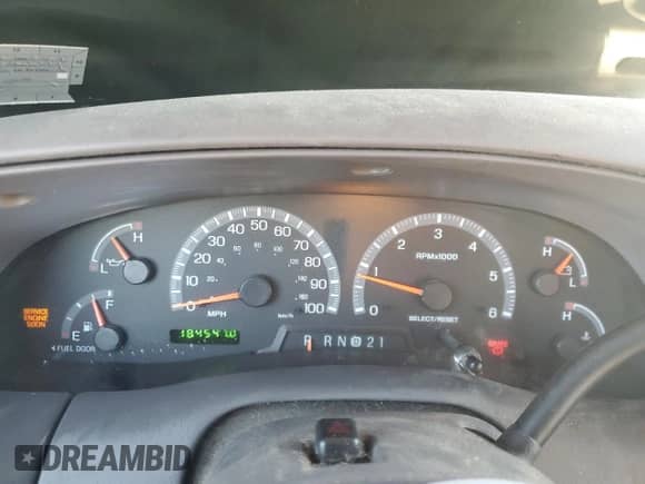 2003 Ford F-150 XL with VIN 2FTRX18L73CB12377, listed as a Copart auction lot 84845875 with 184,547 mi miles and Clean title. Bid and sale history available at DreamBid. Image 9.