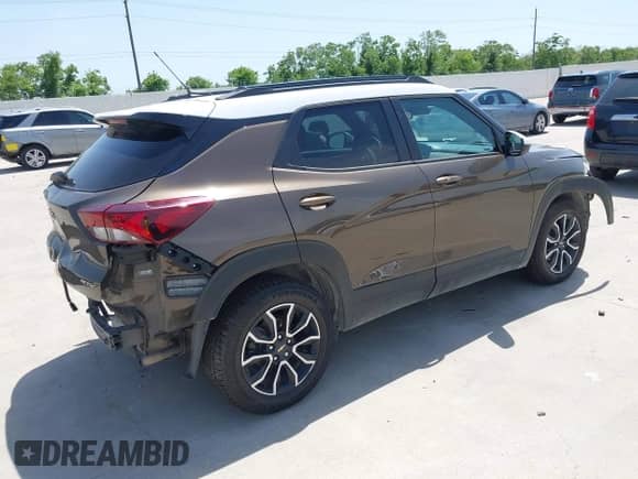 2021 Chevrolet TrailBlazer ACTIV with VIN KL79MVSL0MB072646, listed as a IAAI auction lot 42261345 with 70,204 mi miles and . Bid and sale history available at DreamBid. Image 4.