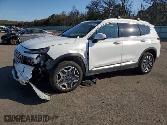 2022 Hyundai Santa Fe SEL Premium with VIN KM8S3DA13NU053253, listed as a Copart auction lot 80005415 with 31,803 mi miles and Salvage title. Bid and sale history available at DreamBid. Image 1.