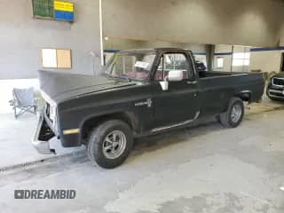 1985 Chevrolet Silverado 1500 с VIN 1GCDC14H8FF436325, выставлен на аукционе Copart как лот 52211065 с пробегом 26 625 миль миль и Списание • Salvage title. История ставок и продаж доступна на DreamBid. Изображение 1.