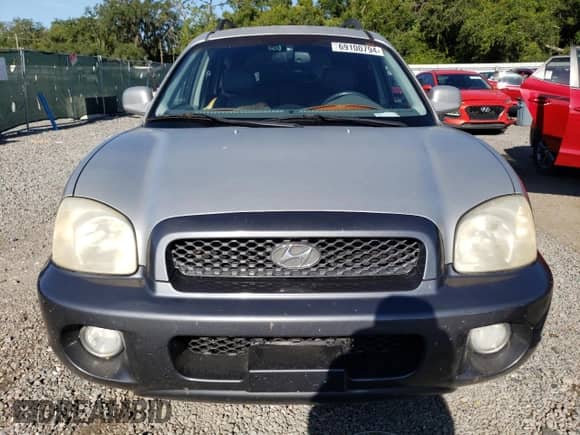 2004 Hyundai Santa Fe GLS с VIN KM8SC13E04U789919, выставлен на аукционе Copart как лот 69100794 с пробегом 118 887 миль миль и На запчасти • Non repairable. История ставок и продаж доступна на DreamBid. Изображение 5.