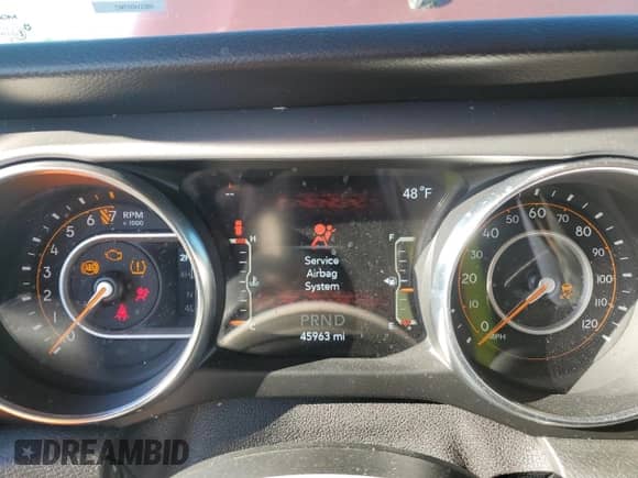 2021 Jeep Wrangler Unlimited Sport Altitude с VIN 1C4HJXDG4MW734322, выставлен на аукционе Copart как лот 41670625 с пробегом 45 963 миль миль и Списание • Salvage title. История ставок и продаж доступна на DreamBid. Изображение 9.