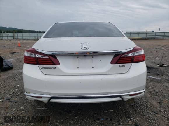 2016 Honda Accord EX-L with VIN 1HGCR3F03GA005405, listed as a Copart auction lot 81889815 with 138,382 mi miles and Salvage title. Bid and sale history available at DreamBid. Image 6.