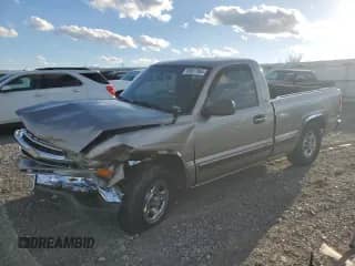 2002 Chevrolet Silverado 1500 with VIN 1GCEC14V12Z187613, listed as a Copart auction lot 89527965 with Not provided miles and Salvage title. Bid and sale history available at DreamBid. Image 1.