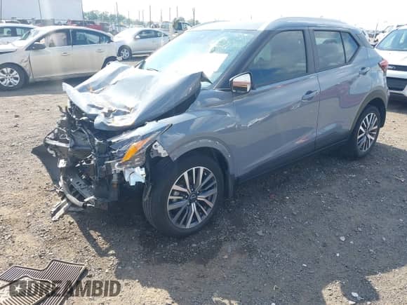 2024 Nissan Kicks SV с VIN 3N1CP5CV9RL481611, выставлен на аукционе IAAI как лот 42572227 с пробегом 33 375 миль миль и . История ставок и продаж доступна на DreamBid. Изображение 2.