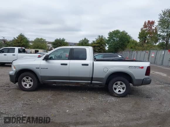 2010 Dodge 1500 SLT with VIN 1D7RV1GT2AS251662, listed as a IAAI auction lot 43454921 with 122,924 mi miles and . Bid and sale history available at DreamBid. Image 14.