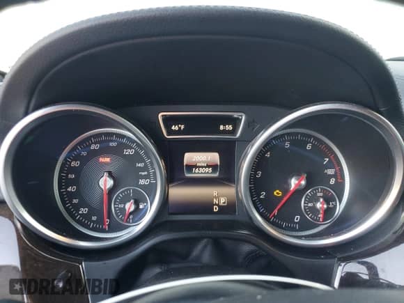 2017 Mercedes-Benz GLS 450 with VIN 4JGDF6EE8HA782752, listed as a Copart auction lot 89458665 with 163,095 mi miles and Clean title. Bid and sale history available at DreamBid. Image 9.