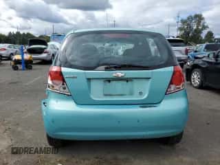 2005 Chevrolet Aveo LS z VIN KL1TD62625B319442, wystawiony jako Copart lot #70821264 z przebiegiem 304 432 mil mil oraz Szkoda całkowita • Salvage title. Historia ofert i sprzedaży dostępna na DreamBid. Obrazek 6.