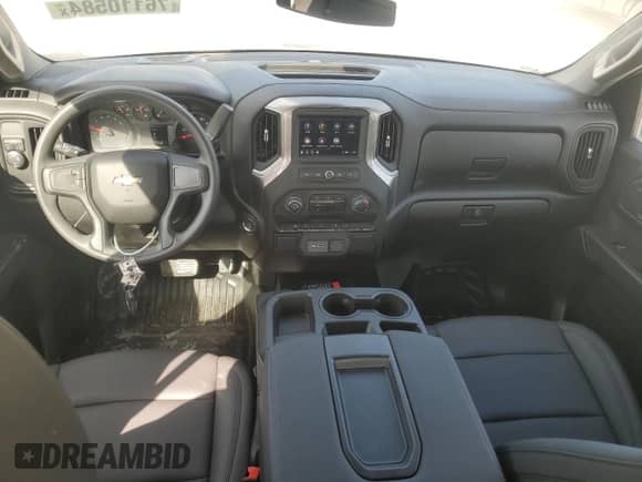 2024 Chevrolet Silverado 1500 Work Truck with VIN 1GCRAAEK6RZ357356, listed as a Copart auction lot 76110584 with 362 mi miles and Non repairable. Bid and sale history available at DreamBid. Image 8.