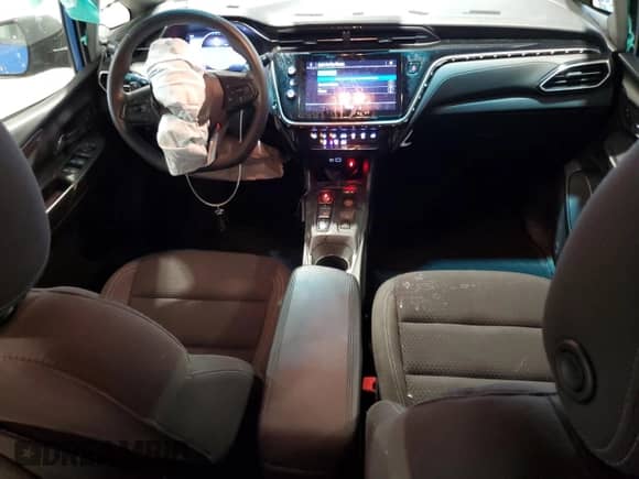 2022 Chevrolet Bolt EV 1LT with VIN 1G1FW6S00N4100956, listed as a Copart auction lot 59753645 with 57,700 mi miles and Salvage title. Bid and sale history available at DreamBid. Image 8.