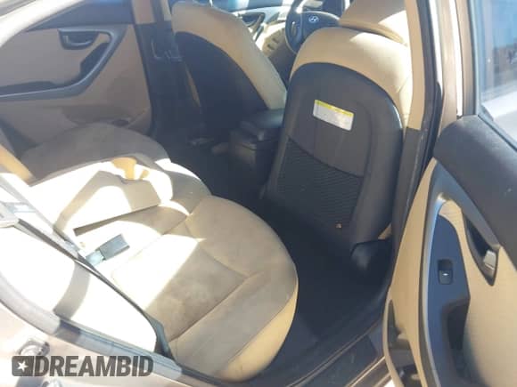 2013 Hyundai Elantra GLS with VIN 5NPDH4AE1DH178018, listed as a IAAI auction lot 43601097 with 191,145 mi miles and . Bid and sale history available at DreamBid. Image 8.