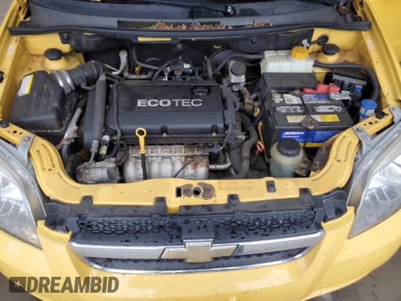 2009 Chevrolet Aveo 2LT with VIN KL1TG56E09B670097, listed as a Copart auction lot 69227195 with 124,054 mi miles and Clean title. Bid and sale history available at DreamBid. Image 11.