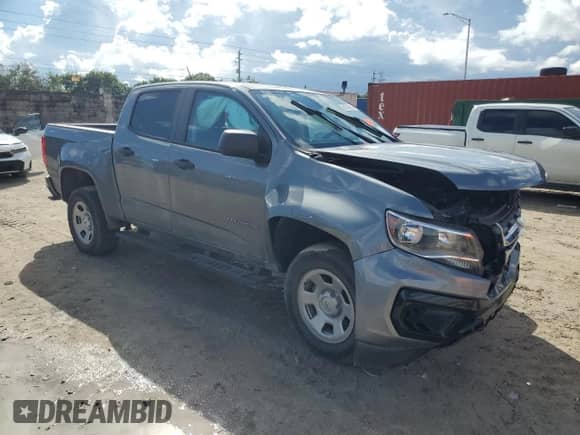 2022 Chevrolet Colorado 2WD Work Truck with VIN 1GCGSBEN0N1243415, listed as a Copart auction lot 85782855 with 63,870 mi miles and Non repairable. Bid and sale history available at DreamBid. Image 4.